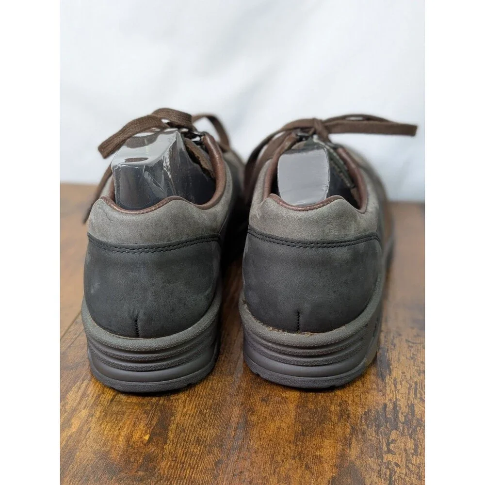 Mephisto Match Mens Sz. 7.5 Suede Comfort Gray/Brown Runoff Walking Casual Shoes